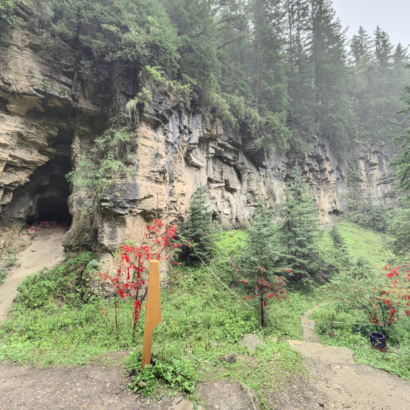 宁武县-石门悬棺,如视VR