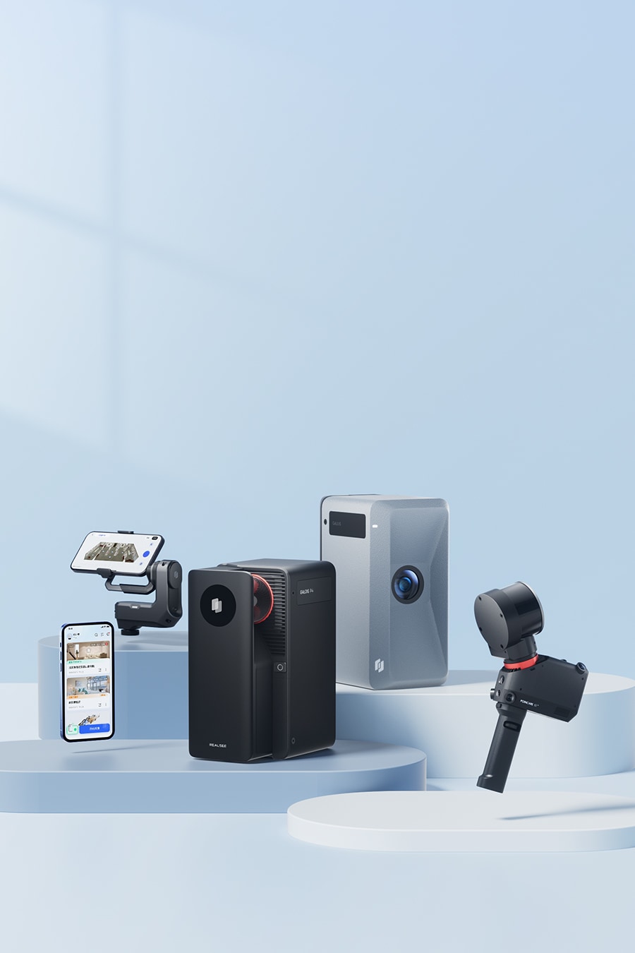 三维实景重建设备矩阵
