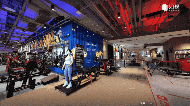 VR中融合教学视频