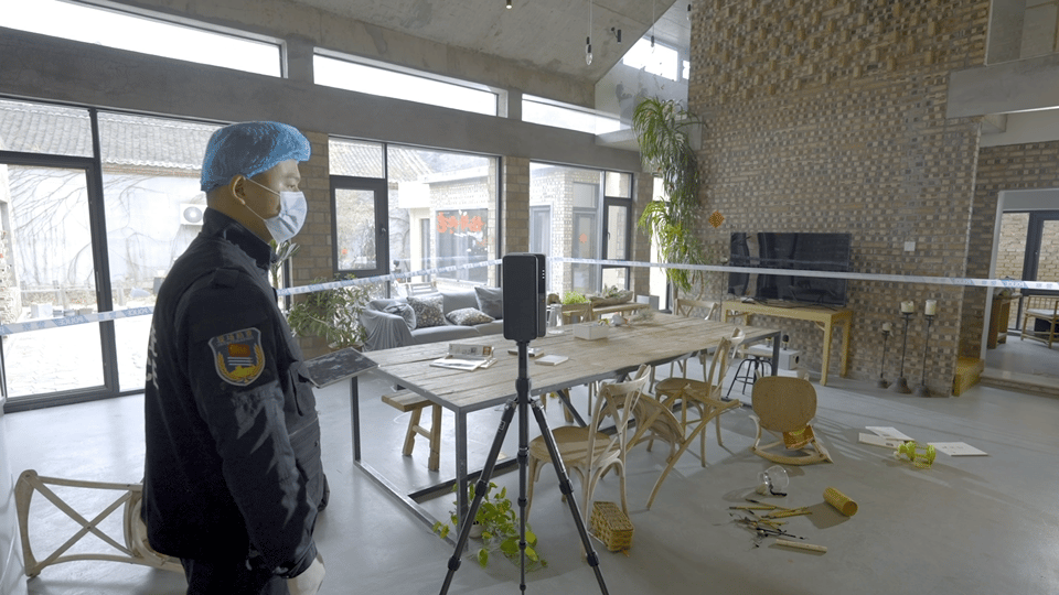 虚拟案发现场内伽罗华两种采集方式,可全自动360°全景扫描
