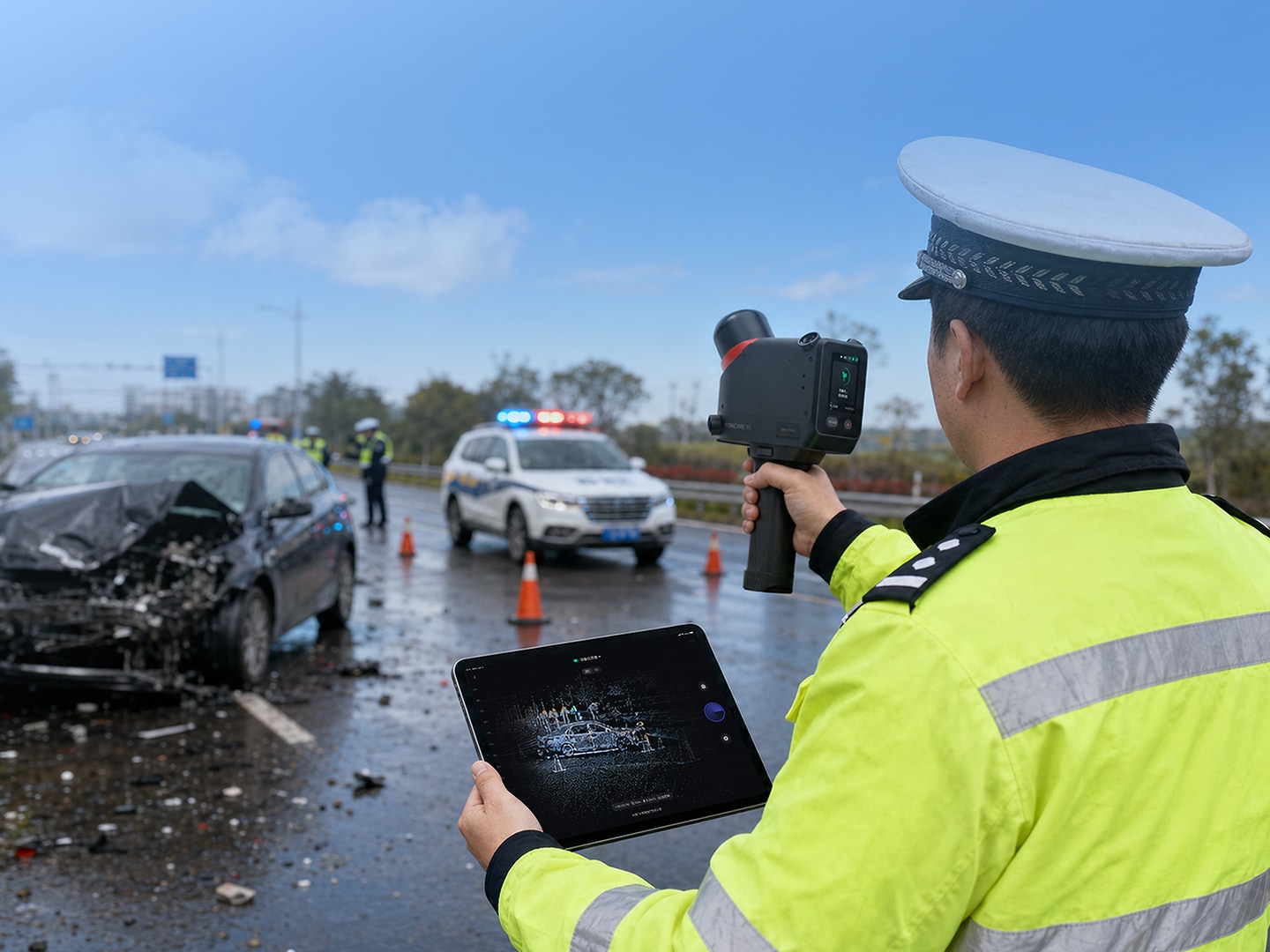 道路事故:3分钟,快勘快处快撤