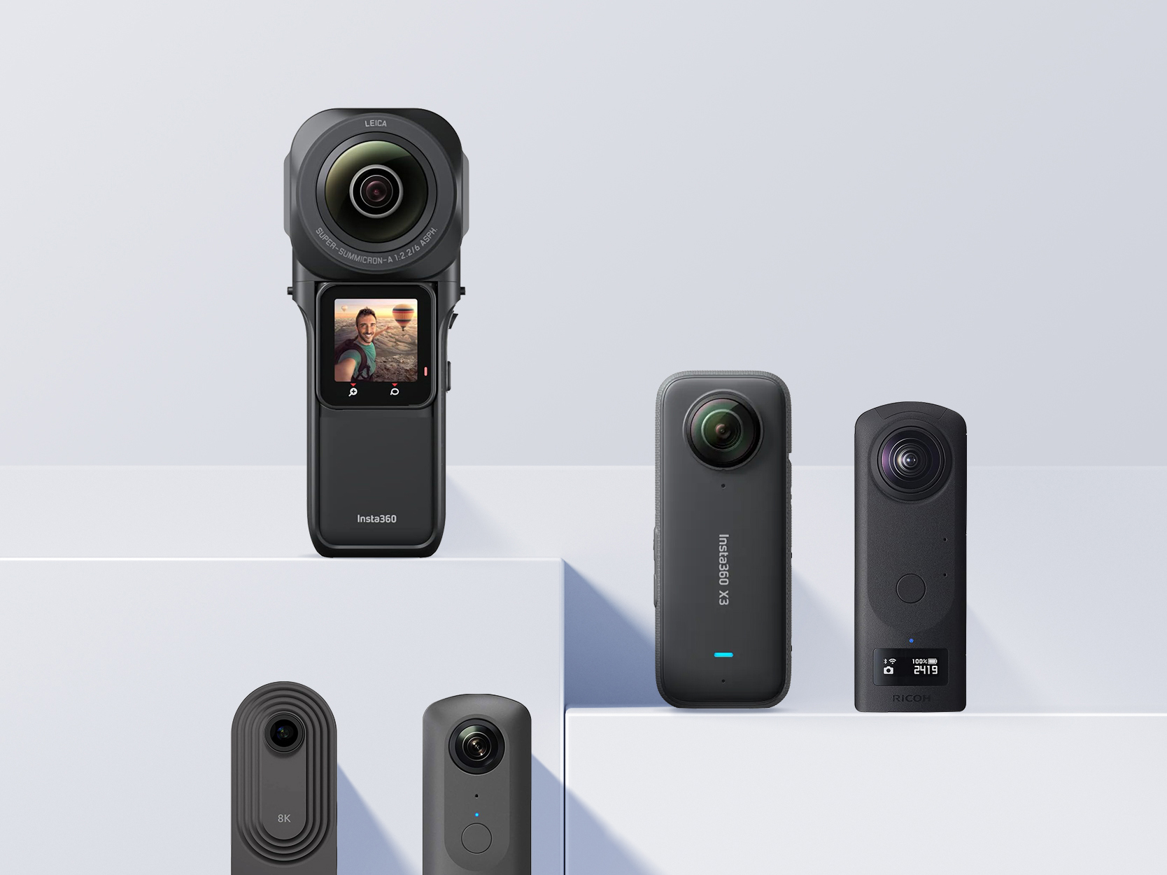 如视 VR 支持全景相机采集